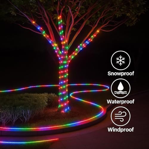 ZALAR 20M Multicolor LED Rope Light - Image 4