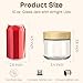 4 Pack 10oz Overnight Oats Containers with Bamboo Lids, Glass Jars with Airtight Lids for Meal Prep, Wide Mouth Mason Salad Jars, Glass Food Storage Container for Yogurt Chia Snacks Spice Sugar