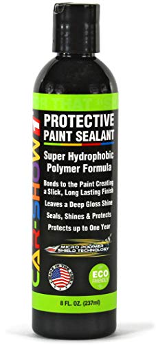 CAR-SHOW 1 Polymer Paint Sealant 8 Oz. - Advanced Formula Hydrophobic Polymer Coating