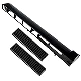 MDX61912701 Microwave Oven Top Vent Grille with 2 Pack 5230W1A003A Microwave Filter for LG Microwaves AP5202555, 2119394, AH3535252, EA3535252, LMV2031ST, LMH2016ST, LMHM2237B