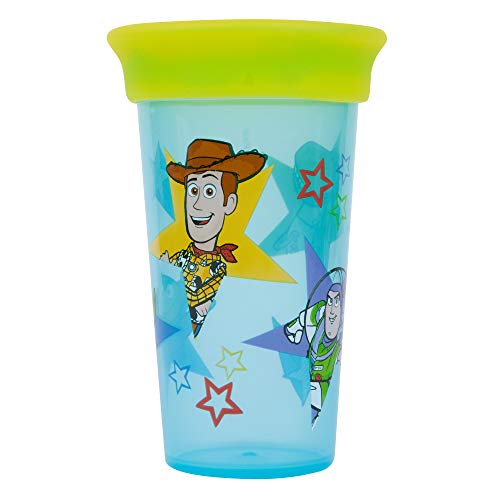 Image of The First Years Toy Story 2 in 1 Spoutless Cup, Transitions to Open Toddler Cup, Multicolor