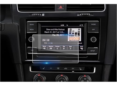 Verre trempé anti-rayures pour GPS 6,5 pouces de voiture 2018