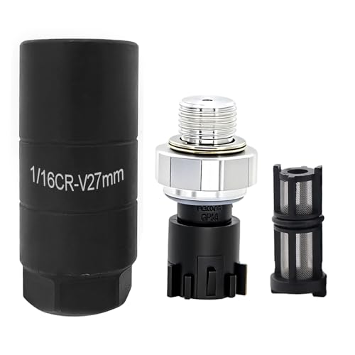 12673134 PS690 Oil Pressure Sensor & Socket for Chevy Silverado 1500 2500 3500 Express Avalanche Camaro Tahoe Colorado Cruze Equinox Suburban & GMC Savana Sierra Yukon Canyon Replaces 926041