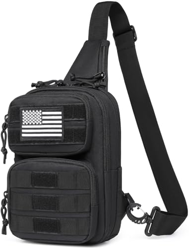 PRYXON Tactical Sling Bag Black