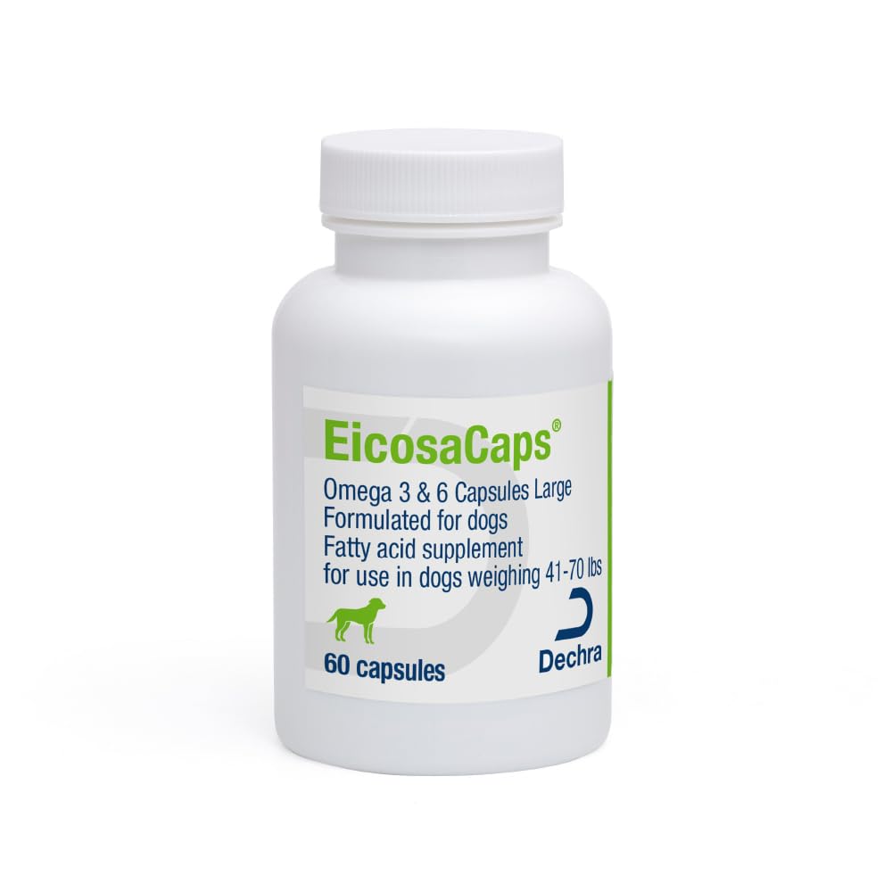 EicosaCaps® Omega 3 & 6 Capsules for Dogs, 60 ct