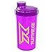 Produktbild Runtime Eiweiß-Shaker | Sport-Flasche für Nutrition und Fitness | 700ml Fassungsvermögen | mit Sieb - 100% dicht | BPA-frei - inkl. Messskala - transparent (Neon Purple)