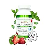 ZAFINCO-PRODENTEE Teeth & Gums Health. Advanced 3.5 Billion CFU Oral/Dental Probiotics for Reduce Mouth Bad Breath,Ear,Nose and Throat Health-Mint Flavored Soft Chewable Tablet, 30 Count-Made in USA