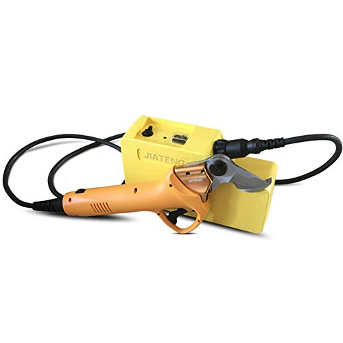 BDWN Professional electric pruning shears, secateurs gardening electric scissors tools fruit tree branches pruning (both max diameter 30MM-45MM),4.5cn