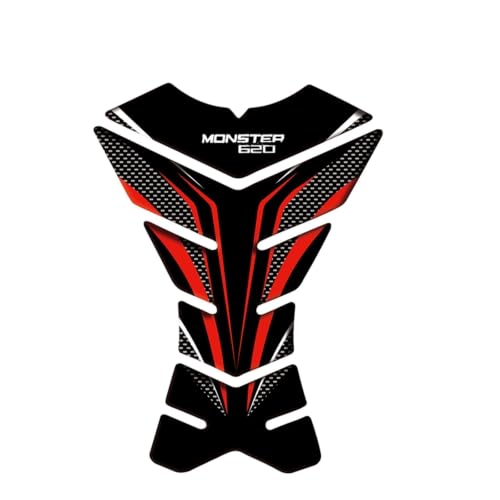 Protección tanque Ducati Monster 620 pegatina resinada espina de pescado color 11