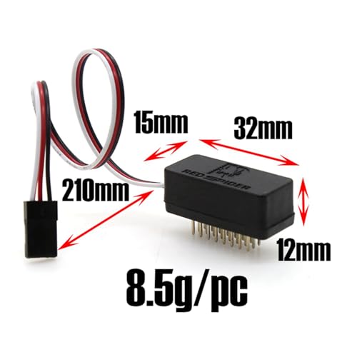 Interruptor de luces CH3 para coche RC de panel LED accesorio SCX10 TRX4 7