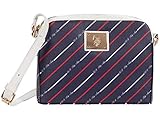 U.S. POLO ASSN. USPA Stripe Crossbody Navy One Size