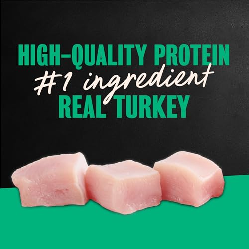 Image of Cesar Classic Loaf in Sauce Wet Dog Food, Turkey Recipe, 3.5 oz, 24 Count | Made in USA, Real turkey #1 ingredient, no fillers, no added sugar, no artificial flavors, slow-cooked, easy peel trays