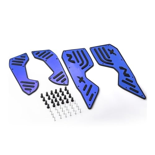Repose pieds moto NMAX 155 en alu CNC pour un confort de route premium
