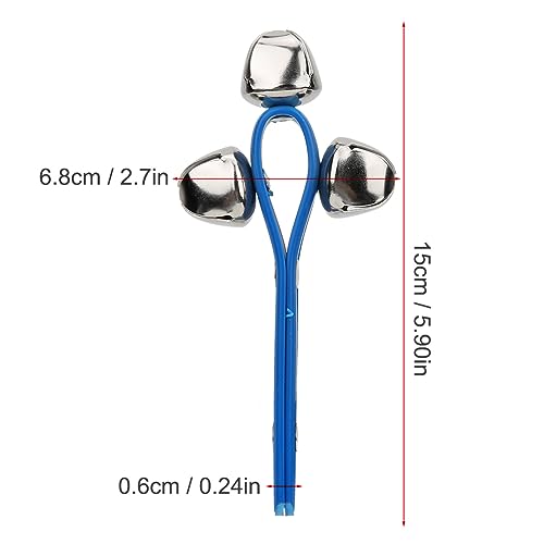 Shipenophy mão 16 × 9 × 3 3 sinos handbell shaker sino anel crianças crianças brinquedos educativos