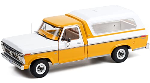 Camionnette Ranger 1976 Greenlight 1/18 miniature de collection jaune chromé Wimbledon 13621