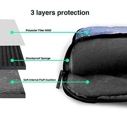 Bolso Winter impreso para portátil 15.6 pulgadas unisex miniatura 6