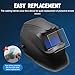 1740/1840 Series Welding Helmet Cover Lens for Lincoln Electric Viking KP3043-1, Outside Welding Hood Clear Cover lenses Replacement 4.5