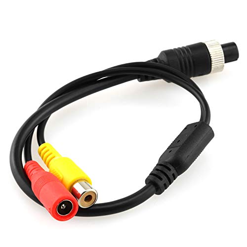 Adaptador DGZZI 4 Pin Hembra a RCA Hembra 35 cm miniatura 1