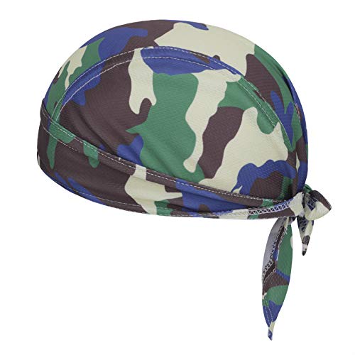 Quick Dry Sports Bandana Cycling Skull Cap Headwear Sun Protection Running Beanie Bike Motorcycle Headgear Under Helmet Cap