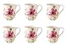 Produktbild Villeroy & Boch Mariefleur Basic 6er Set Latte Macchiato Becher oval Porzellan