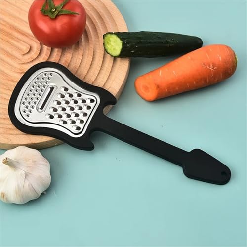 Rallador multiusos de acero inoxidable diseño guitarra miniatura 5