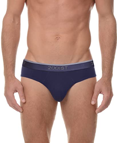 2(X)IST mens Cotton Stretch No Show Brief 3-pack2