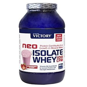 Weider Isolate Whey 100 CFM, Whey Proteïne-isolaat – Smaak: Aardbeien, per stuk verpakt (1 x 900 g)