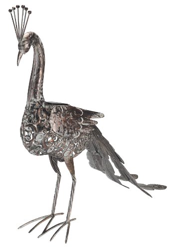 Altuna/Bikain Paon réaliste en métal