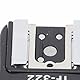 Blitzschuh-Montageadapter, TF-322 TTL-Blitz-Blitzschuh-Ersatzkamerazubehör mit PC-Synchronisationsanschluss für SB900 SB27 SB80DX SB50DX SB800 SB600 SB30 SB29 29s SB28 28DX