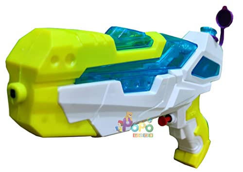 Image of Holi Godslayer Water Gun | with Free Balloons | Yellow | Assorted | Long Squirt Flow | PoPo Toys