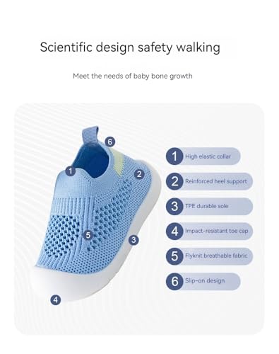 Generic Kids' Mesh Running Shoes, Soft Sole, Breathable, Toddler/Baby, Girls/Boys, Lightweight, Indoor/Outdoor, Pink2