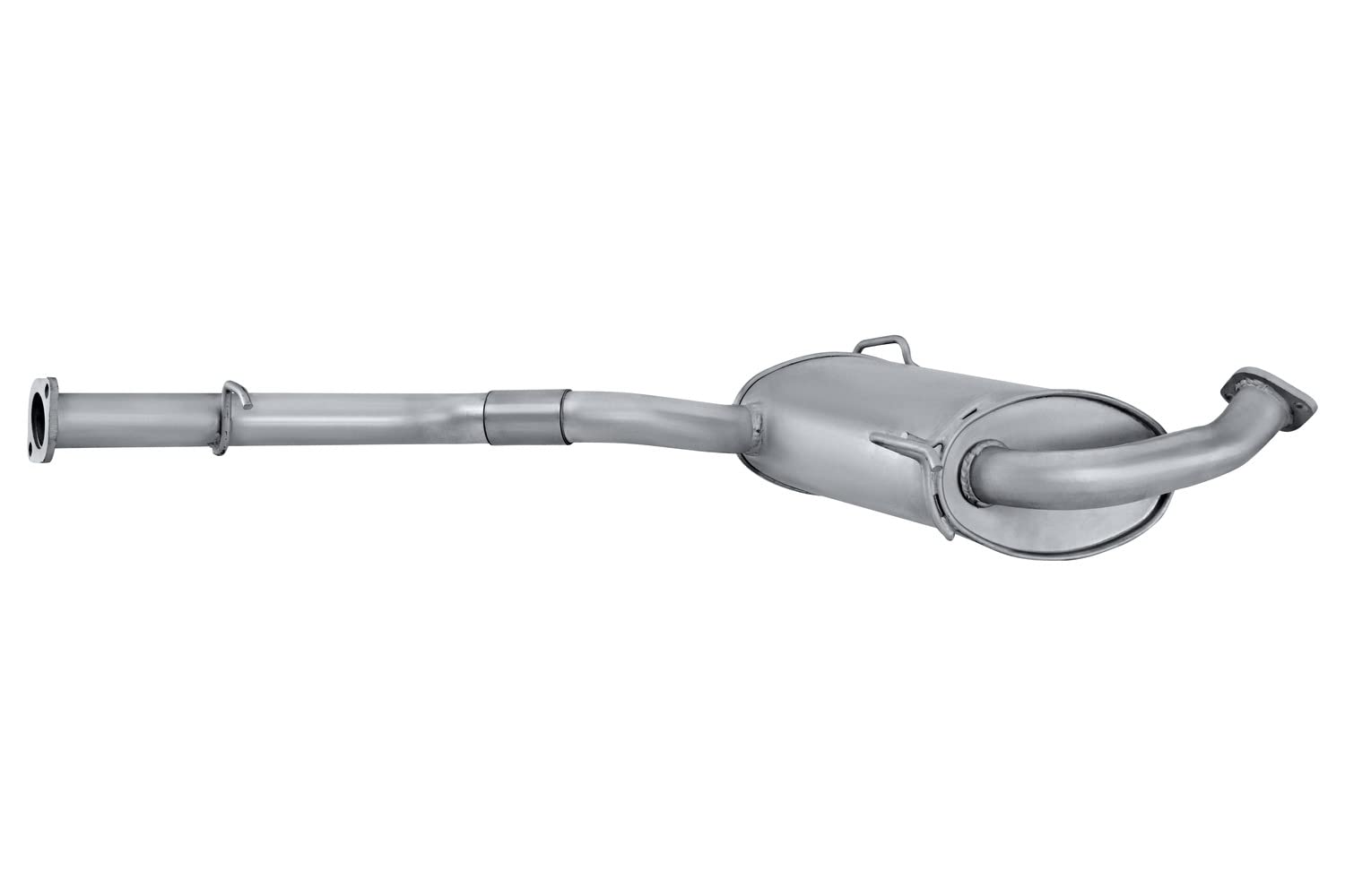 HELLA 8LC 366 023-611 Tłumik środkowy - Easy2Fit® Kit - w środku - dwuczęściowy - Komplet z elementami do montażu