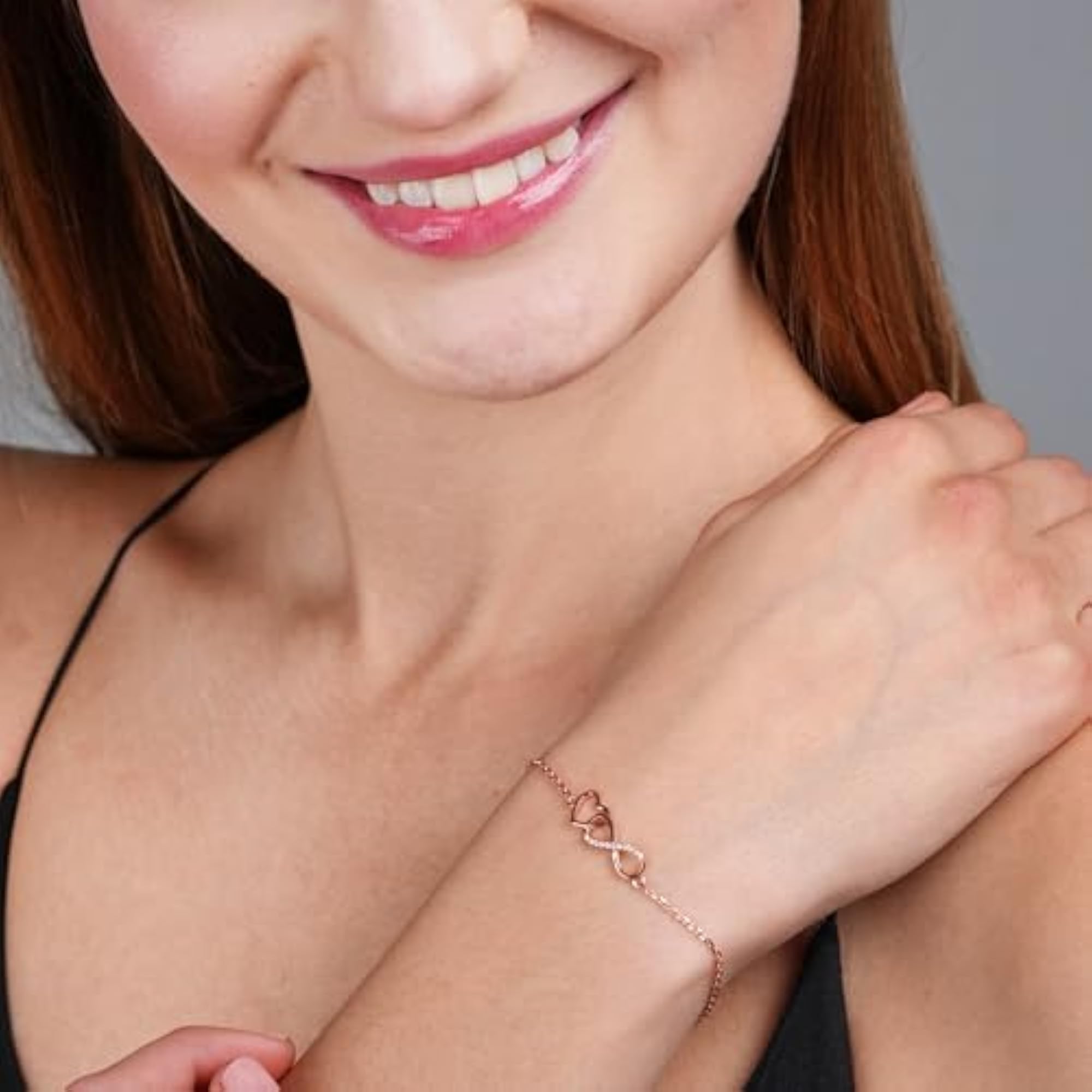 925 Sterling Silver Bracelet with Cubic Zirconia