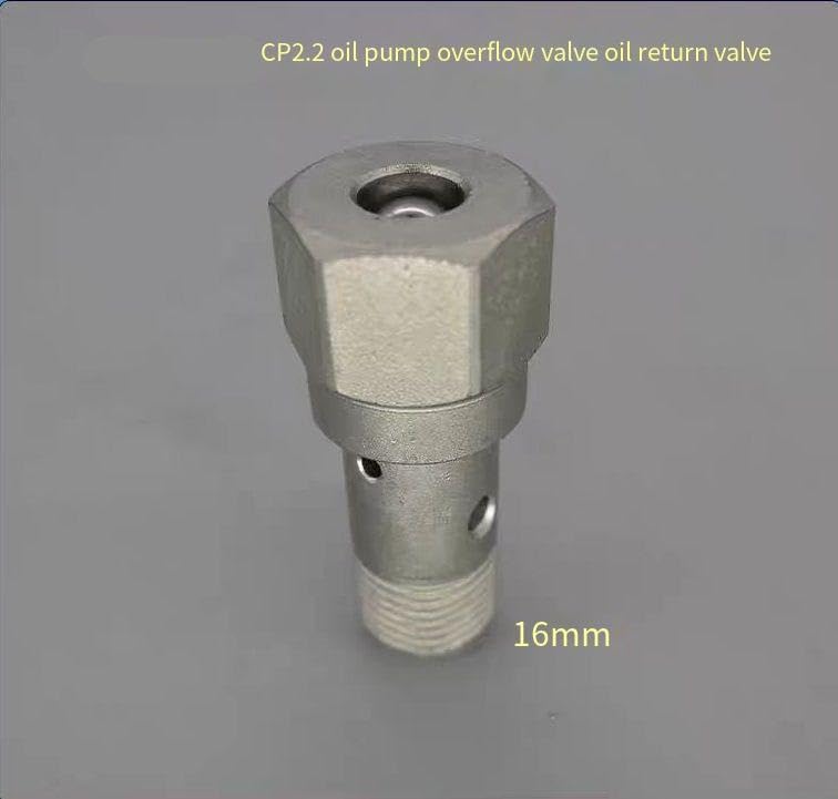 2 tornillos de válvula de reversión CP2.2 Common Rail-válvula de alivio de presión de 16MM for sistemas de desbordamiento de bomba de aceite