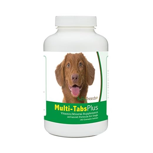 Healthy Breeds Nova Scotia Duck Tolling Retriever Multi-Tabs Plus Chewable Tablets 180 Count