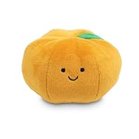 Petface Saski Satsuma Plush Christmas Dog Toy with Built-In Squeaker (Pack of 1)