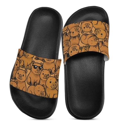 Image of Slides for Boys Girls Quick Drying Kids Slides Sandals Non-Slip