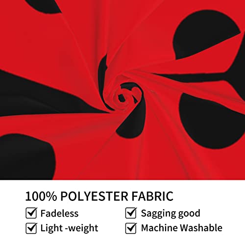 Psvod Ladybug Tapestry:hanging Bedroom Living Room Fabric Home Decoration Wall Hanging:wall Decoration Tapestry 60*51 Inches #TOP7