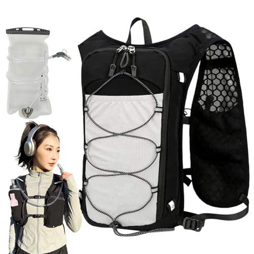 Sac à dos de course avec réservoir d'eau 1,5L pour randonnée