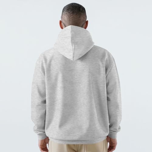 lcyhony Mens Airplane Mode Travel Hoodie Fleece Loose Comfort Hoodies Pullover with Eye Mask Built in,Drawstring Hood,Pocket4