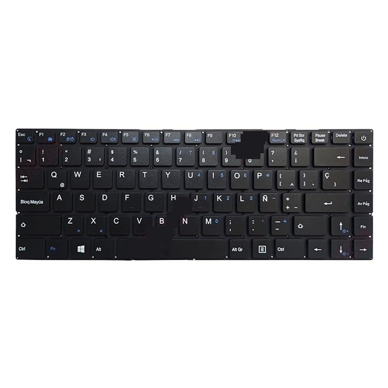 Clavier Latin Espagnol pour GHIA Libero LV14 Réparer Touche Bloquée LV14CPP