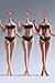 Fremego 1/6 Scale Female Body,Super Flexible Seamless Strong Muscler Figure 12inch Large Bust Pale Skin Makeup Version Body with Detachable Feet Collection