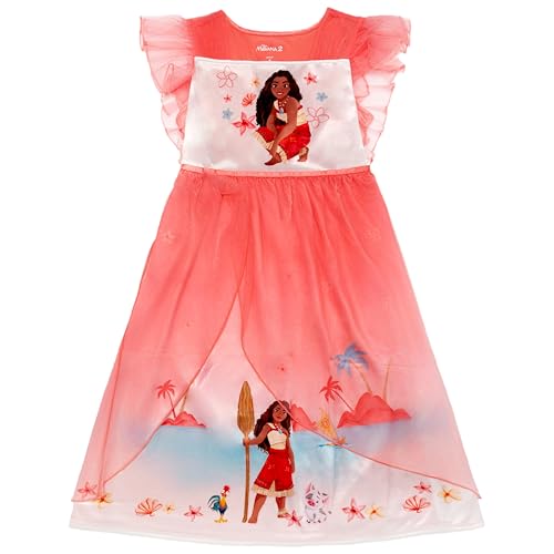 Disney Girls Fantasy Gown Nightgown MOANA DREAMER 4T