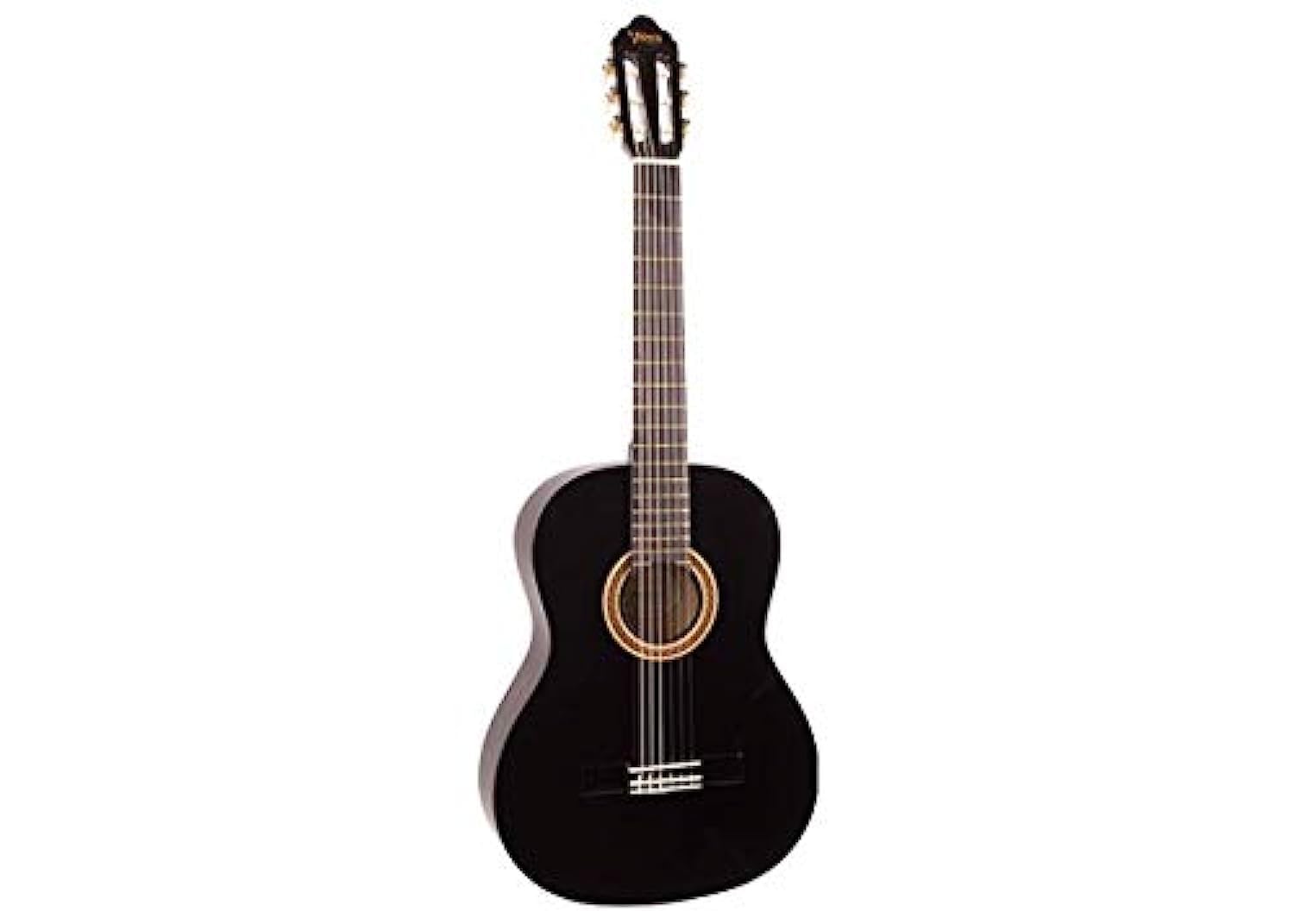Valencia Classical Guitar 1/4 Size - Black Color