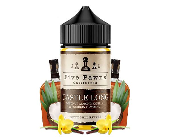 Castle Long 50 ml - Five Pawns - sans nicotine ni tabac