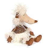 SIGIKID 39342 Day Dreamer Beasts Town Kinder und Erwachsene Kuscheltier empfohlen ab 3 Jahren weiß/braun