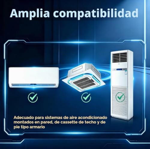 Miniatura 2 de Mando Aire Acondicionado Universal K-1028E 1000 en 1 Pantalla LCD | Cuenta con Temporizador, Reloj y Refrigeración Rápida, Compatible con LG, Samsung, Gree, Toshiba, Haier, Midea y Más Marcas