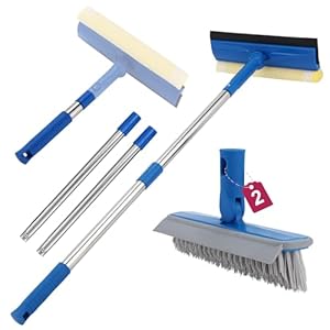 Loulicia LH-GCQ-11 Fensterreinigungsset 2-in-1