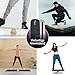 KM-Fit Balance Board | Balancebrett aus Holz | Indoor Skateboard Indoorboard | Surfboard, Surfbrett für Koordinationstraining | Kraft- & Gleichgewichtstrainer | Indoor-Surfen & Skaten