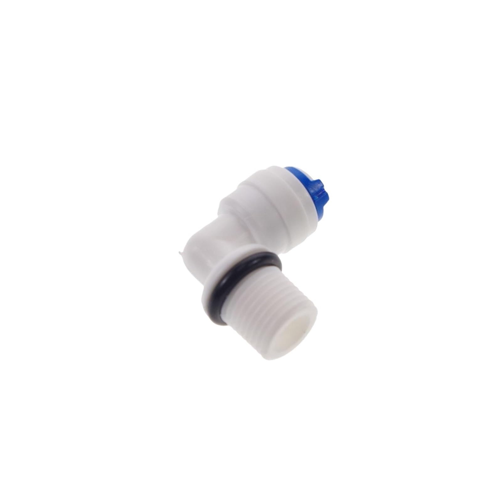 Fqhidmomx Men's One Color 1/4" Tube Od Pushfit Quick 1/4" Bsp Elbow With Seal Pipe Reverse Osmosis Ro Water System Fitting Connector Plumbing Fittings